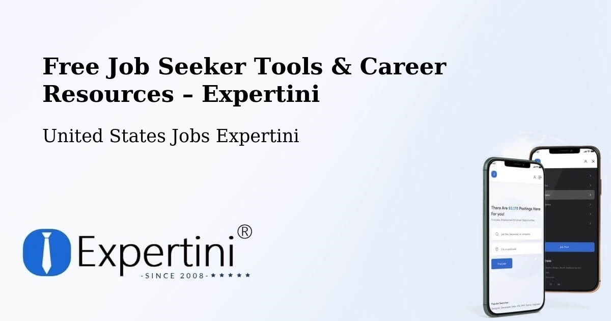 Free Job Seeker Tools & Career Resources – Fitzgerald - Fitzgerald, United States Jobs Expertini